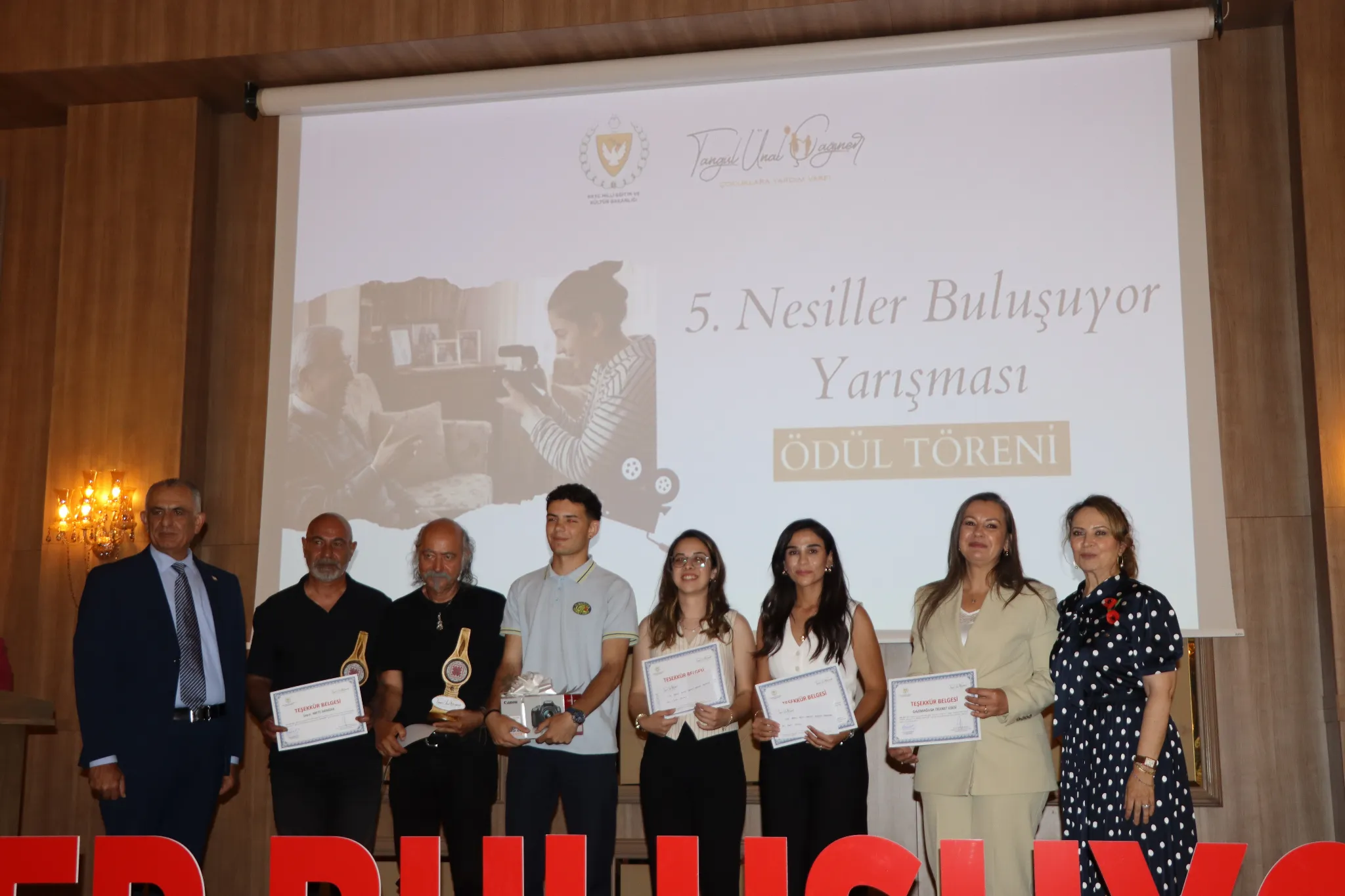 5. Nesiller Buluşuyor Yarışması’nın ödülleri verildi