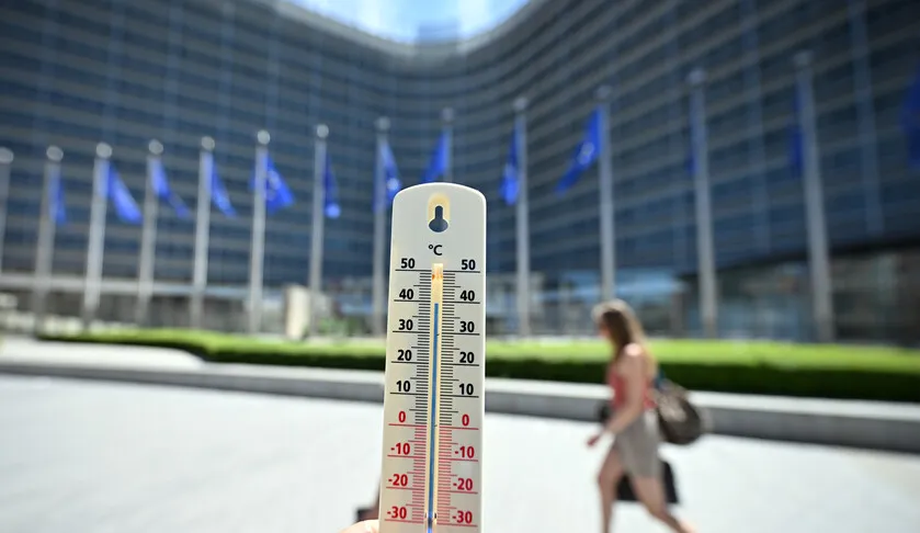 Belçika'da sıcaklık ve fırtına için "turuncu alarm" verildi