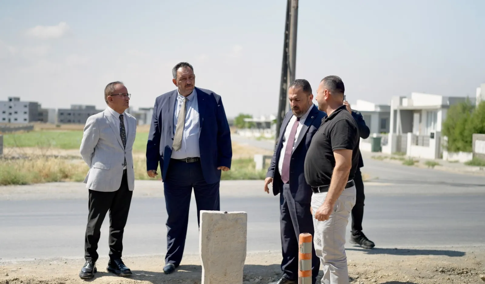 Çavuş, Yeniboğaziçi İsale ve Şebeke Geliştirme Projesi’nde incelemelerde bulundu