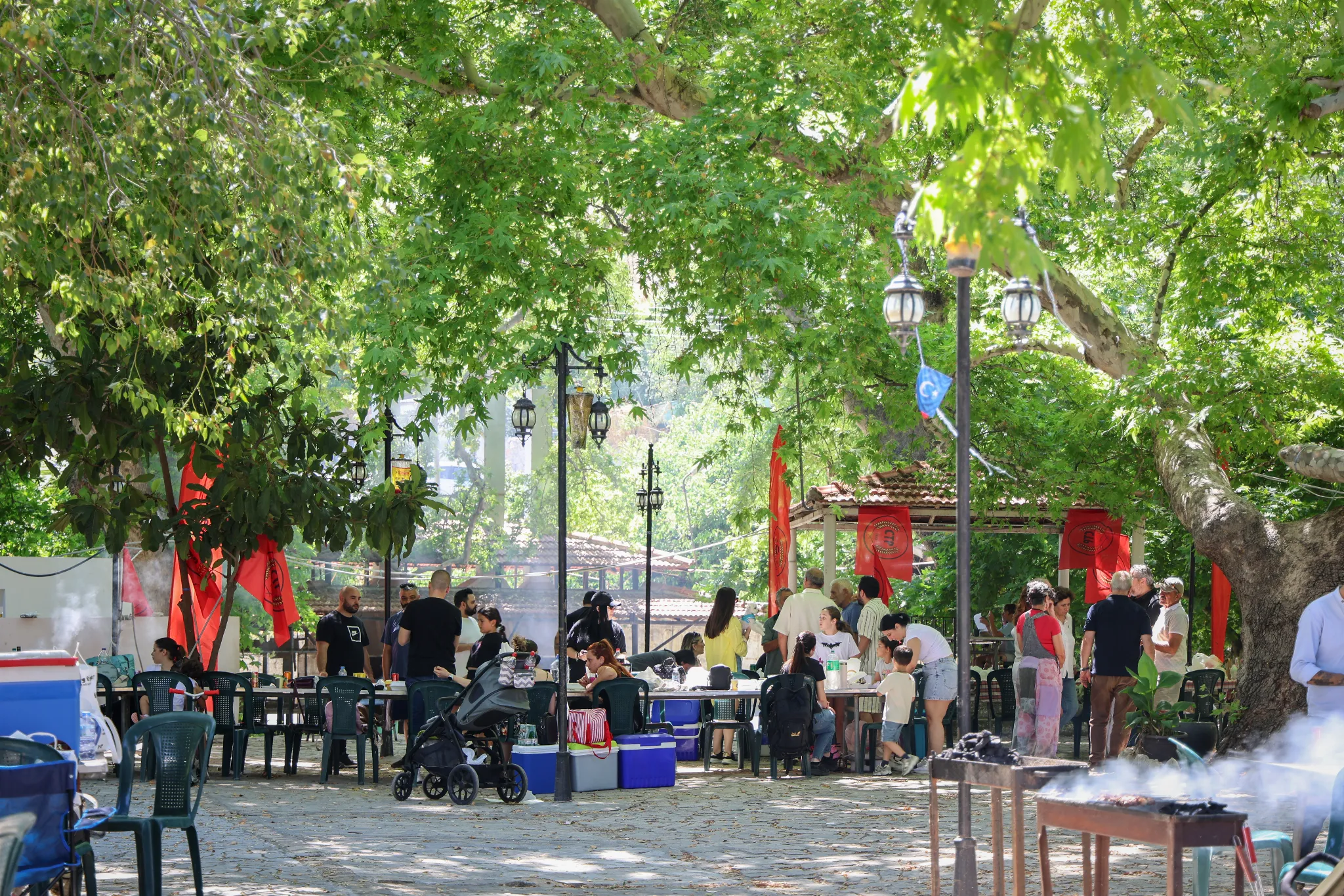 CTP Lefkoşa İlçesi Ocak örgütleri piknikte bir araya geldi