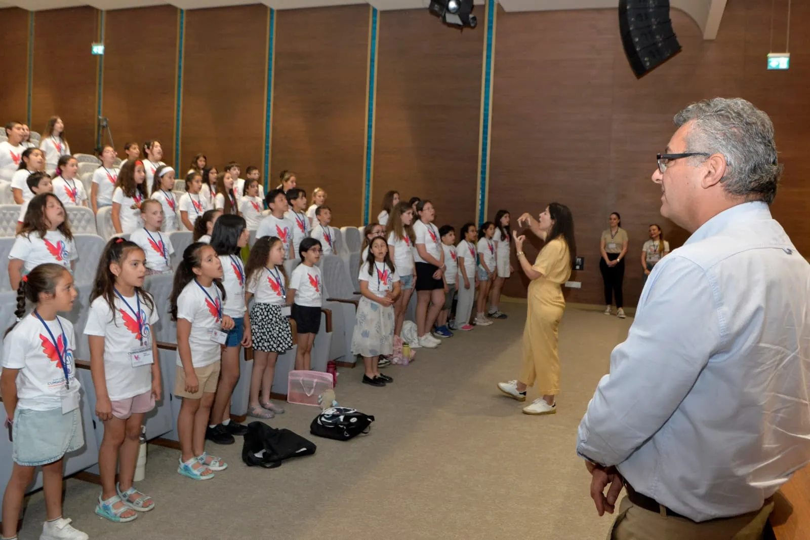 Cumhurbaşkanlığı Çoksesli Çocuk Korosu ilk konserine hazırlanıyor