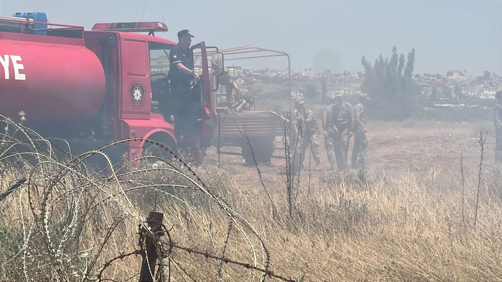 Güvercinlik bölgesinde çıkan yangın kontrol altına alındı