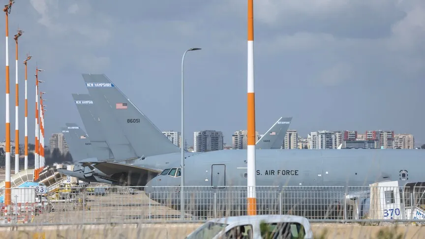 İsrail medyası: “ABD, Ben Gurion Havalimanı'ndaki yakıt ikmal uçaklarını azaltmaya başladı”