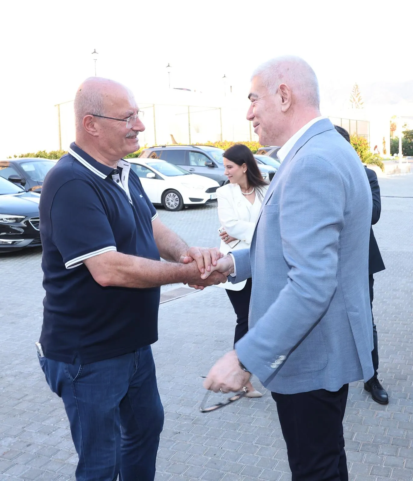 KKTC'de temaslarda bulunan ATO heyetinden KTSO'ya ziyaret...