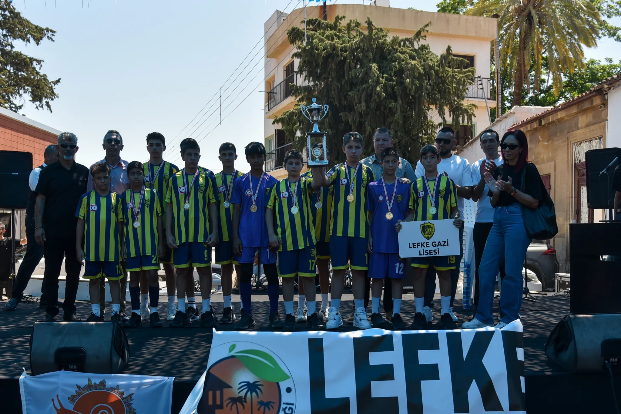 Lefke'de Ceviz Festivali yapıldı