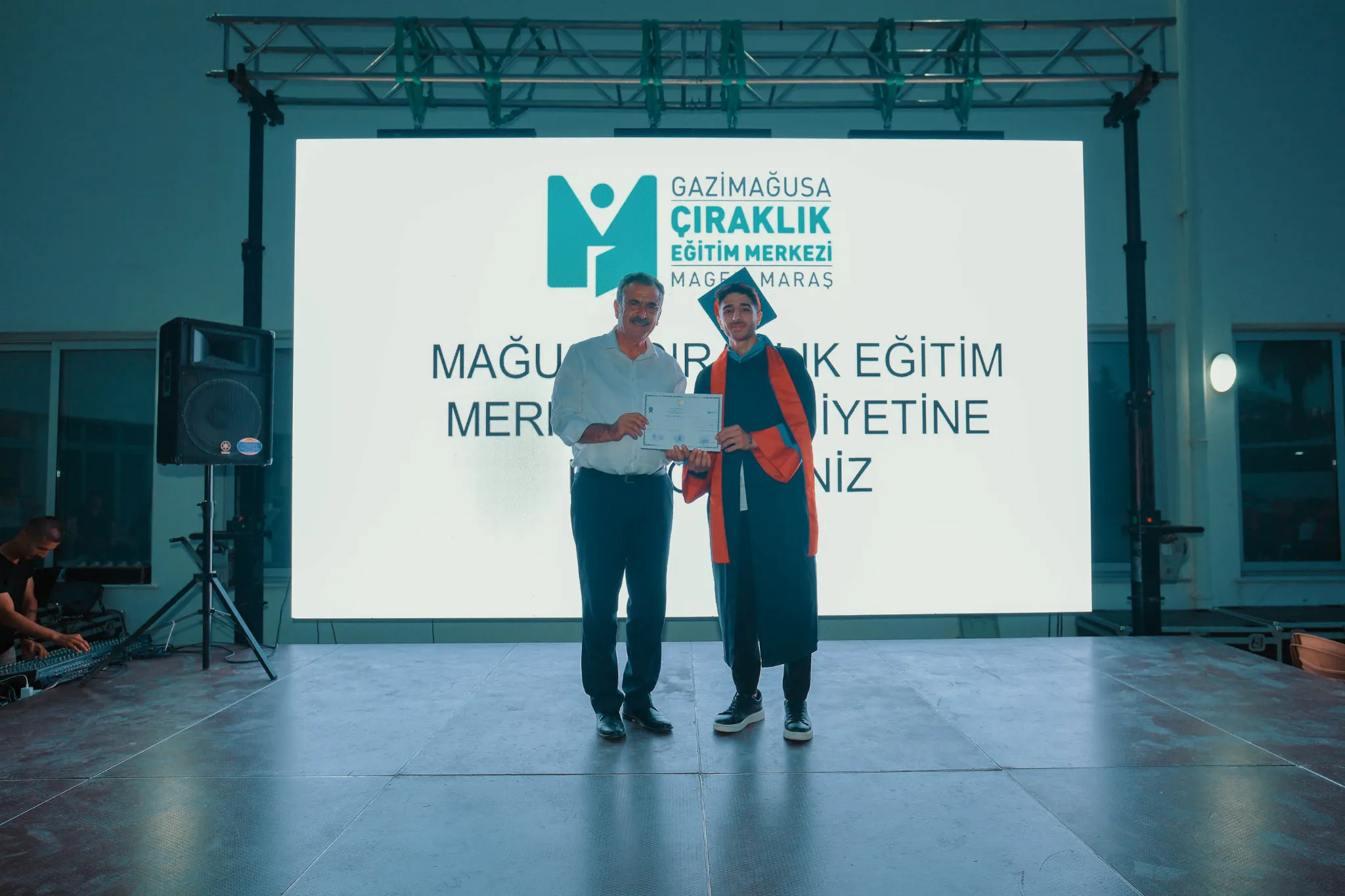 Mağusa Çıraklık Eğitim Merkezi ikinci mezunlarını verdi