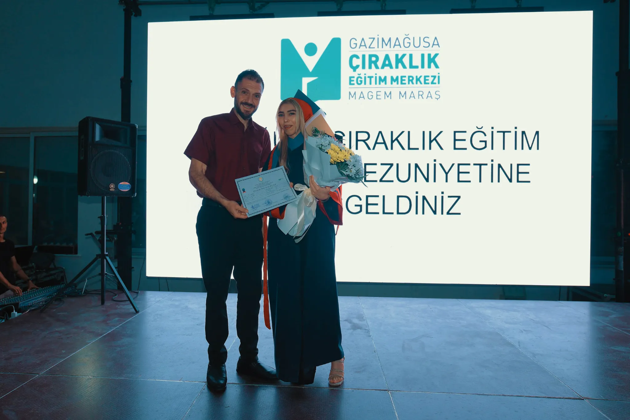 Mağusa Çıraklık Eğitim Merkezi ikinci mezunlarını verdi