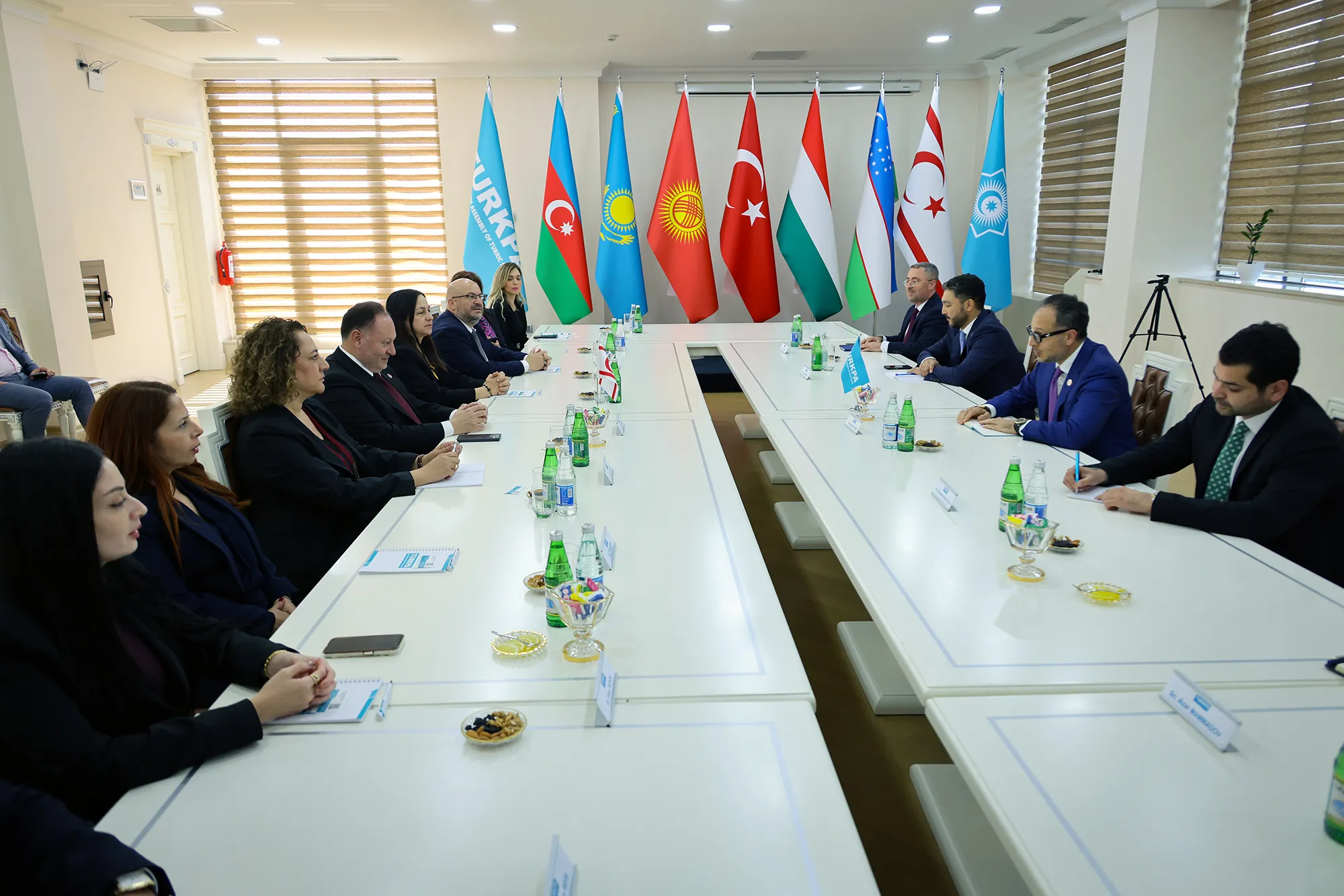Öztürkler, TÜRKPA Genel Merkezi’ni ziyaret etti… “KKTC’nin Türk dünyasındaki temsili daha da güçlenmeli”