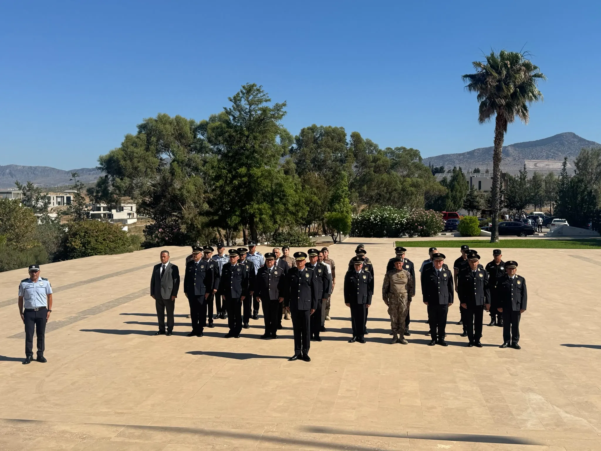 Polis Örgütü’nün 62'nci kuruluş yıl dönümü...PGM heyeti, Atatürk Anıtı, Dr. Fazıl Küçük Anıtı ve Denktaş Mozolesi'ne çelenk sundu