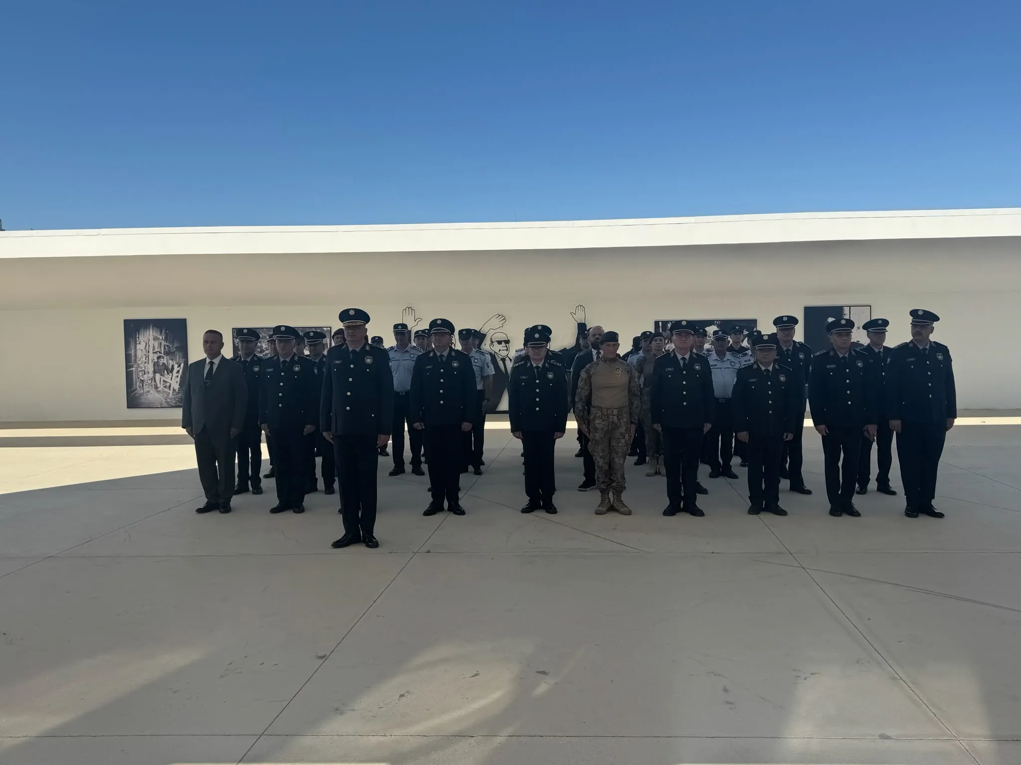 Polis Örgütü’nün 62'nci kuruluş yıl dönümü...PGM heyeti, Atatürk Anıtı, Dr. Fazıl Küçük Anıtı ve Denktaş Mozolesi'ne çelenk sundu