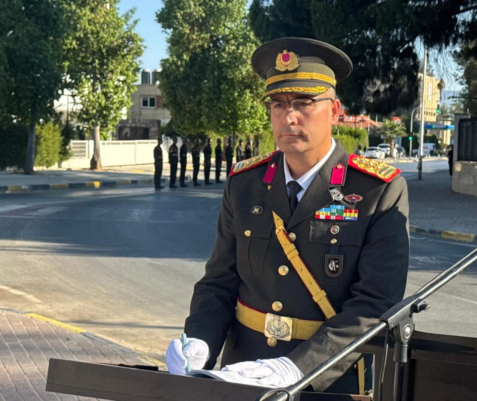20 Temmuz Barış Harekatı'nın 52'nci yıl dönümü... Lefkoşa'daki ilk tören Şehitler Anıtı önünde düzenlendi