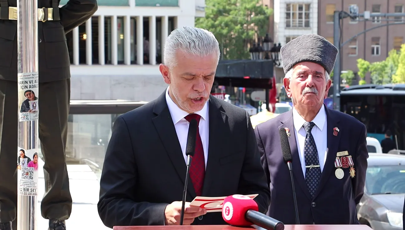 Ankara’da 20 Temmuz Barış ve Özgürlük Bayramı dolayısıyla tören düzenlendi