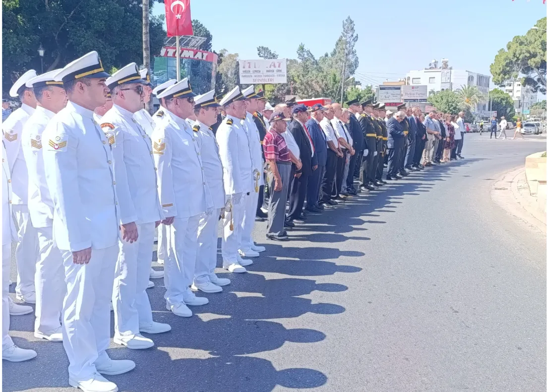 Barış ve Özgürlük Bayramı dolayısıyla Gazimağusa’da resmî törenler düzenlendi