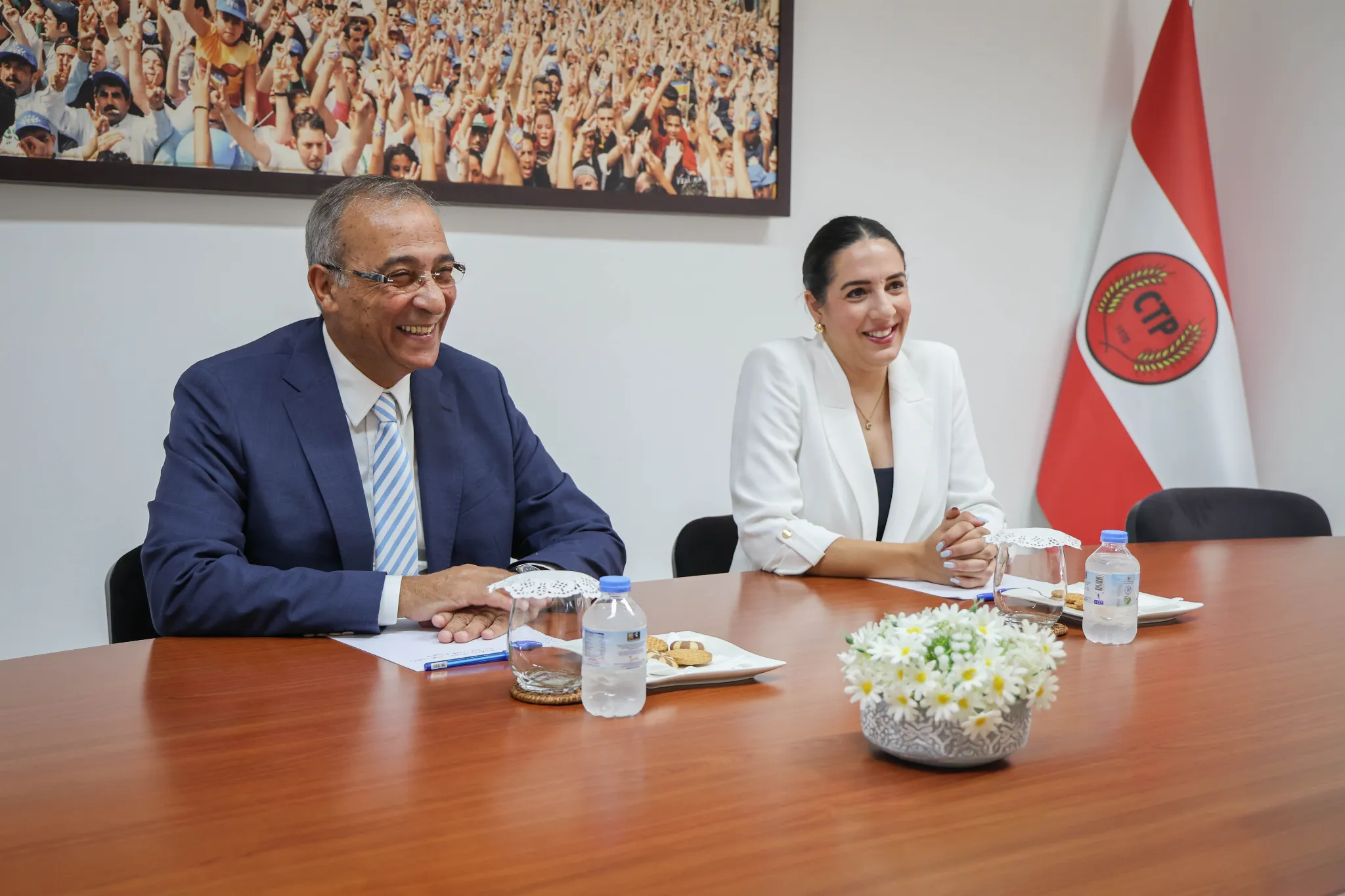 CTP Dış İlişkiler Sekreteri Toros, AB Kıbrıs Çözüm Destek Ofisi Genel Müdürü ile görüştü