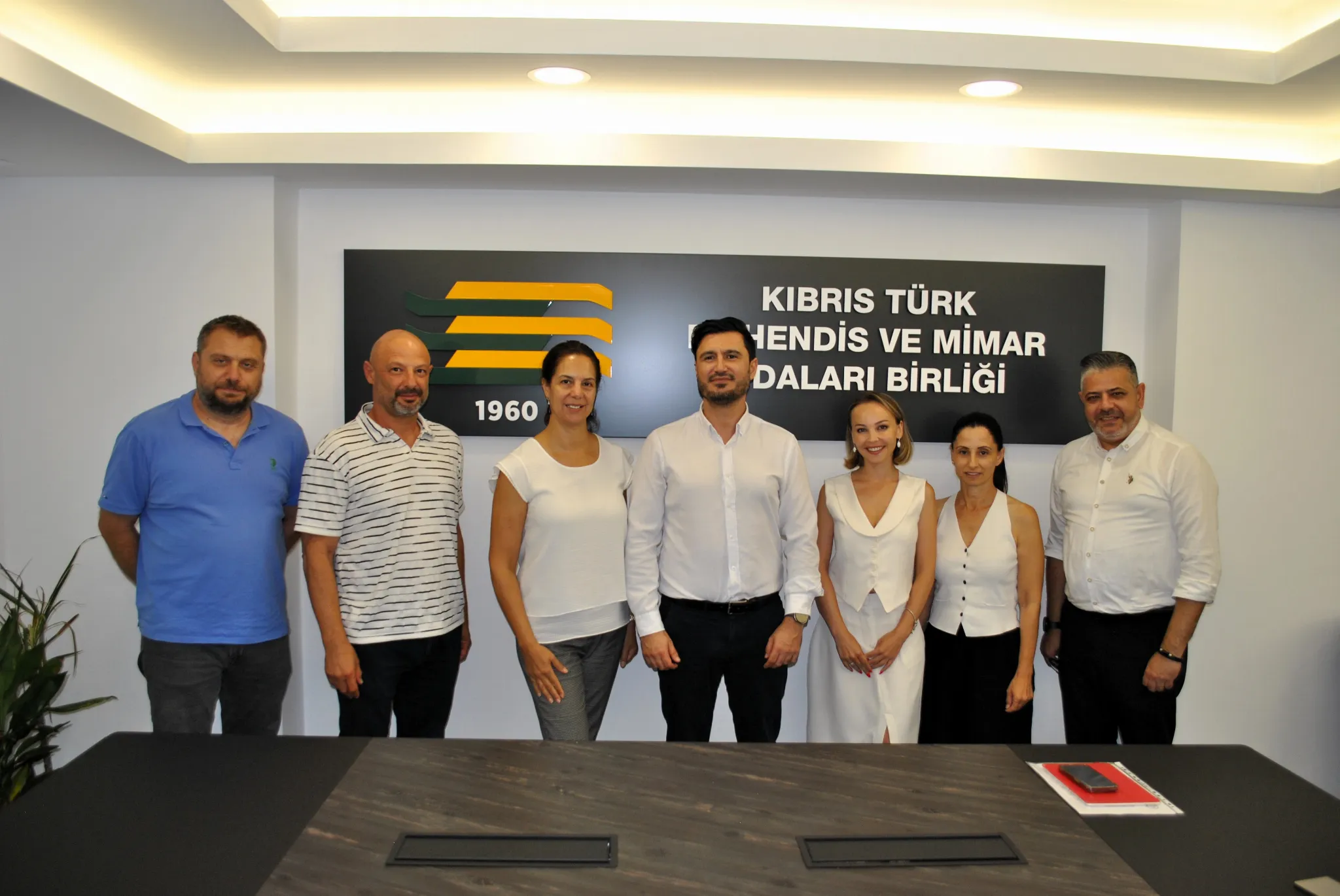 DAÜ’den KTMMOB’ye iş birliği ziyareti...