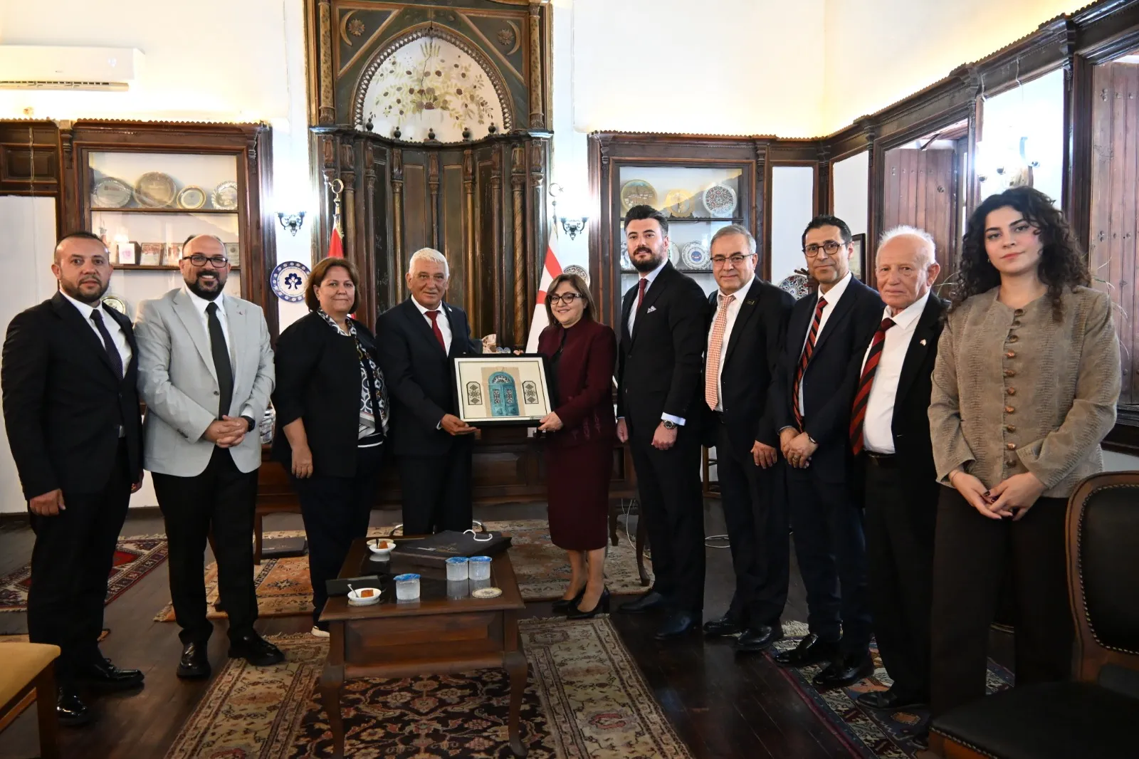 Özçınar, Gaziantep Büyükşehir Belediye Başkanı Şahin ile görüştü