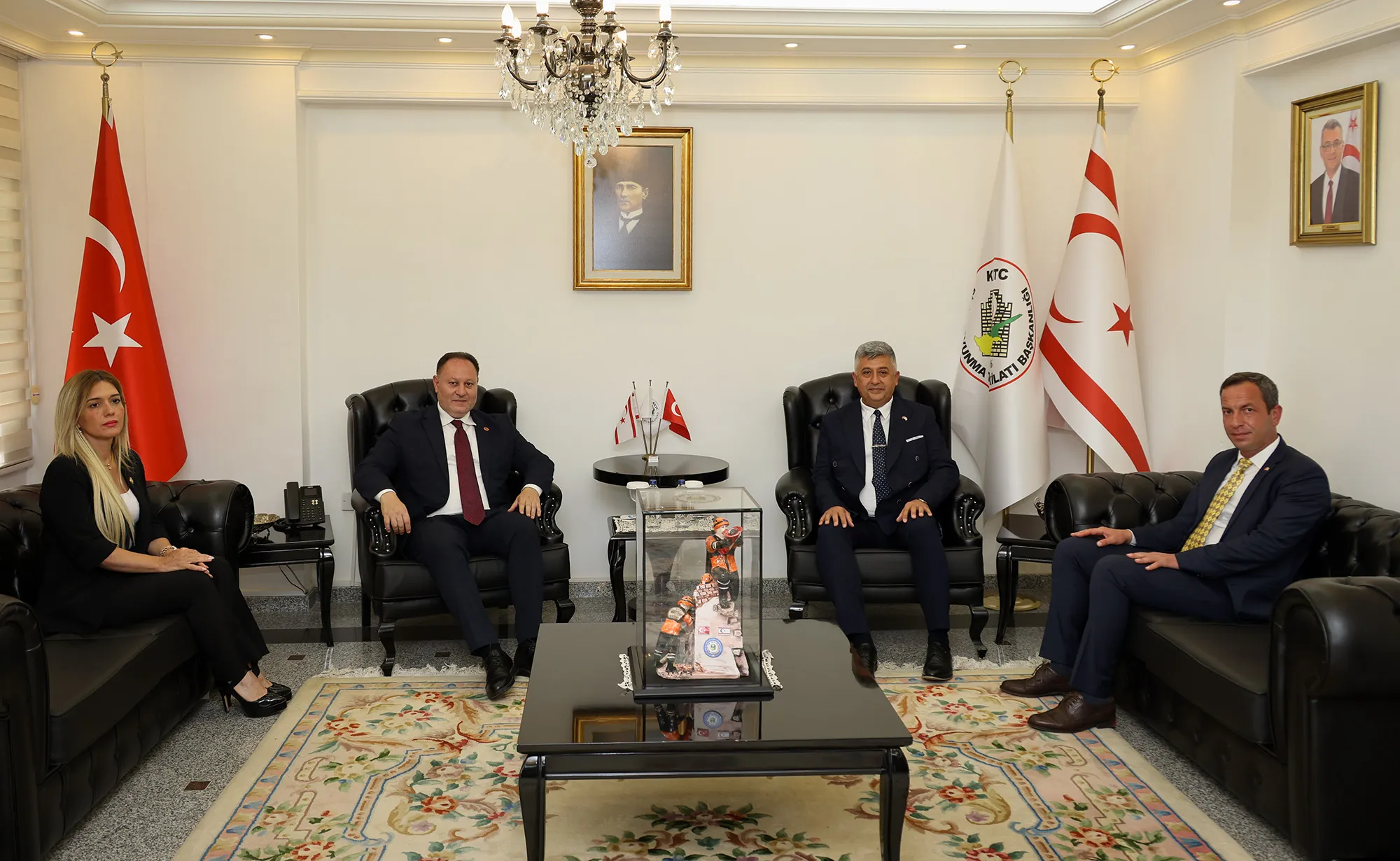 Öztürkler: “Kıbrıs Türk Halkı’nın Sivil Savunma Teşkilatı’na güveni tesadüfi değildir”