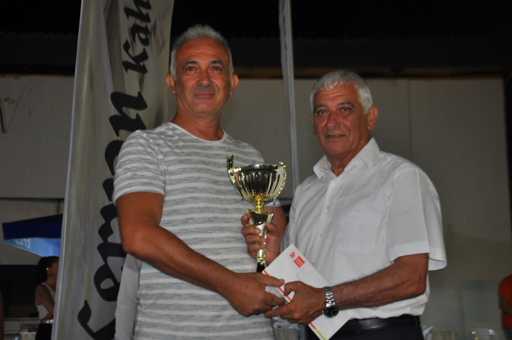 Portakal Festivali'ndeki Tavla Turnuvası’nın şampiyonu Raif Arıkan oldu