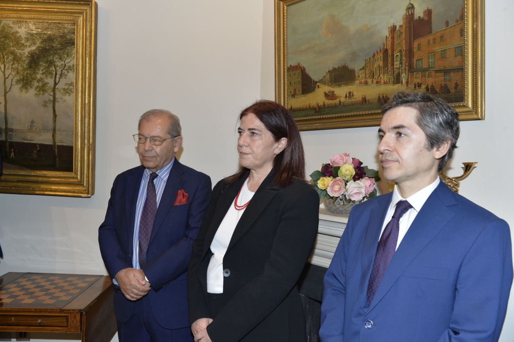 Cumhurbaşkanı Tatar “Kuzey Kıbrıs İçin Özgürlük ve Adalet” resepsiyonuna katıldı
